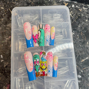 SpongeBob Press on Nails